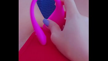 Lovense Lush POV: Gorgeous Girl'_s Pink Pussy Play