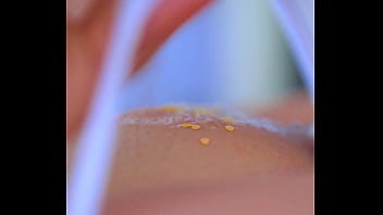 Desi Beauty'_s Self-Pleasure Climax Pink Pussy Overflowing creamy pantie