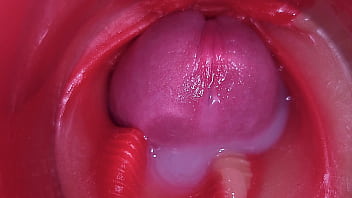 Super Cum in Vagina. Excellent Internal Camera. 4K