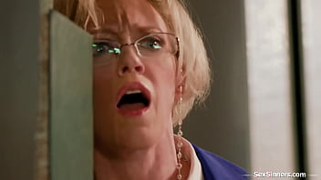 You two try to learn with your big cocks out in my library?