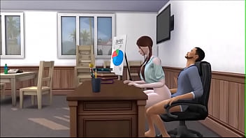 Lehrer benutzt Sch&uuml_lerin 18 Jahre alt, Sims 4
