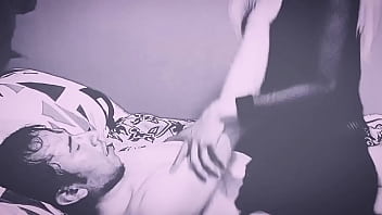 Meti&eacute_ndole la verga a su culo en alojamiento a crossdresser