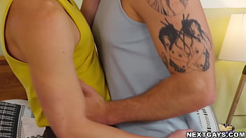 Ryder Owens and Cody Seiya decide to study their cocks