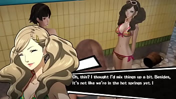 Joker invites Kawakami to the hot springs
