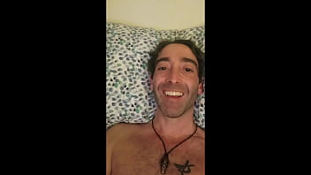 Masturbating