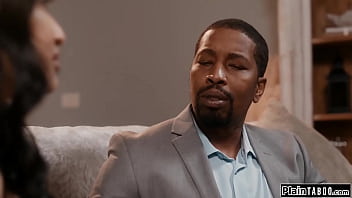 With nowhere else to go asian employee let her boss fuck her