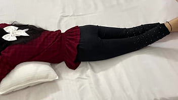 Step sister'_s virgin pussy, my big black cock turned step sister from a girl into a woman in one night, full Hindi story