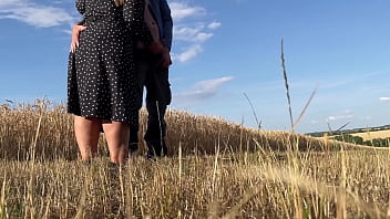 Mature step Mother-in-Law in Sexy Dress Makes Son-in-Law Cum While His Wife Doesn'_t See