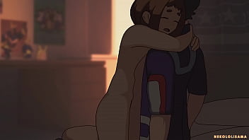 Midoriya And Ochako Uraraka by Neko NSFW