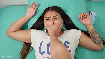 Shh shh DON&#039_T SCREAM! - STEPBRO fucks his STEPSIS when they&#039_re home alone