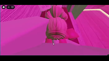 Трахнул свою подругу в роблоксе