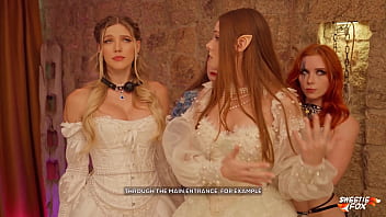 D&amp_D Porn Adventure Part 3 - Hole Of Glory (Sweetie Fox, Diana Rider, Arina Fox, Anastangel)