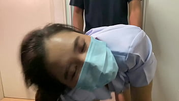 เพื่อนสาวพยาบาล บอกให้เย็ดแรงๆ