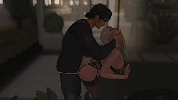 lingerie so sexy he fucked me hard in the garage - sims 4 series