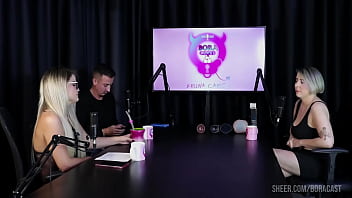 COMPILADOS DA MARY RED QUEEN NO BORA CAST COM BRUNA CARLOS &amp_ MATHEUS CAETANO - PARTE 1 (WATCH ON: SHEER/RED)