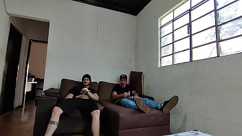 bastidores da gravaç_ã_o com Carlos Urach o pai da Andressa Urach