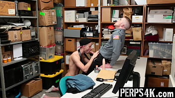 Caucasian Thief Gets Caught Stealing a Sex Toy and Must Face the Consequences - Perps4k