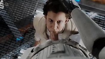 Princess leia sucks off a storm trooper