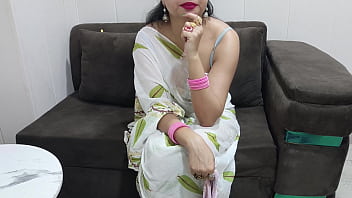 Indian stepmom fucked by stepson with dirty talk while daddy was out of home