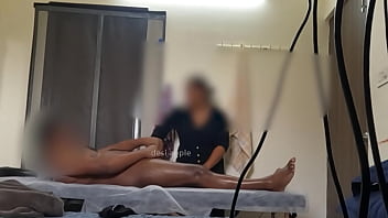 Finally Thailand spa lady jerked dick