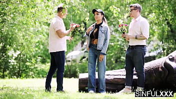 Three is My Lucky Number! Diana Lawrence, Denis Marti &_ George Uhl for SinfulXXX