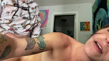 amateur hour pawg fat ass petite white girl gets deep fucked with large creampie