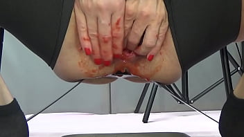 Strawberry in my big beautiful vagina