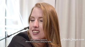 Pornstar On Podcast Fucks Busty Staff - Kenna James, Octavia Red