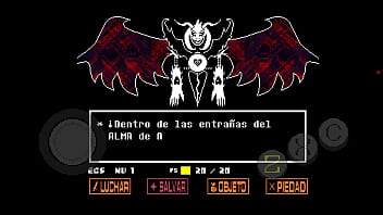 Me deton&oacute_ a Asriel Dremmur en Undertale android