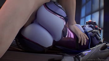 Widowmaker Overwatch 3D gran culo