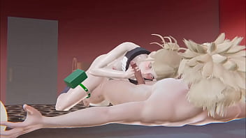 Boku No Hero Academia Hentai - Toga jerkoff and Blowjob bakugo'_s Dick and then ride his dick- Asian Japanese Manga Anime Hentai 3D Porn