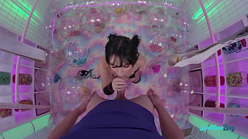 Horny Goth girl rough pussy penetration