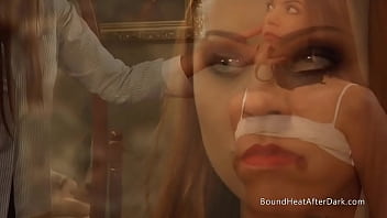 Curvy Tied Up Lesbian Slaves Whipped By Naughty Mistress