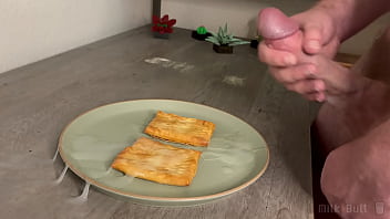 MilkBull Soaks His Breakfast With 6 of His Own Loads