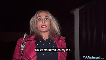 Public Agent I fuck my GF&#039_s Hot Mom who has great big boobs