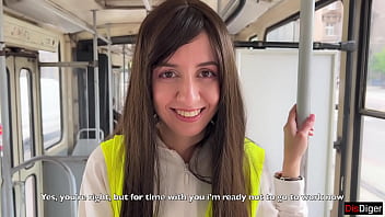 Bus Conductor Changes Her Life For The Better And Fucks A Stranger