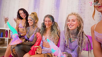 Squirt Mayhem&ndash_ 5 Girls Drench &amp_ Play with Anal Toys, Gapes, Prolapse &amp_ ATM