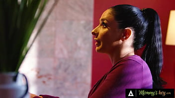 MOMMY'_S BOY - Upset MILF Sheena Ryder Caught Assistant Melissa Stratton Giving Hubby A Nuru Massage