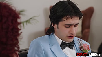 Big tits bombshell Kiki Daire fucks big cock guy with big cock Elias Cash