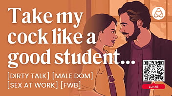 ASMR Audio Porn: Male Dom Teacher Fucks His Submissive Student At Work &ndash_ Erotic Audio for Women