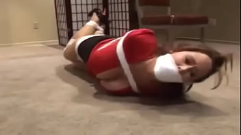 Red shirt woman christina carter