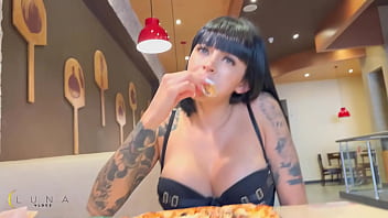 Colombian Woman Takes off Her Panties in a Public Place and Gives Them to a Stranger - Luna Vitaler