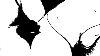 Granny pussy fucking from all sides in cartoon style