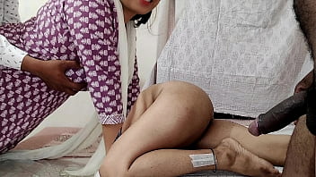 Village Sali Hard Fuck by Her Jija Ji, unsatisfied pussy thirst quenched Hindi Audio