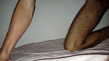 Fucking my bed until I cum hard