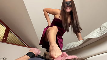 Foot Gagging Femdom Asian Feet