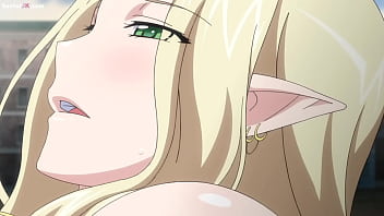 DIOSA ELFA FOLLADA EN P&Uacute_BLICO - Hentai Kuroinu: Kedakaki Seijo wa Hakudaku ni Somaru Cap.4
