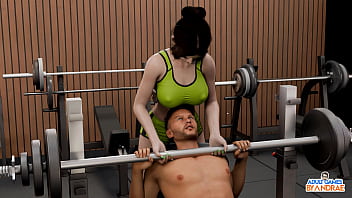 EP2: Flirty Emma in the Gym - Sex Coach: Hot Yoga