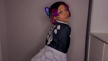 Amari Gold Shinobu Demon Slayer Cosplay SOLO