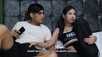 1 Parte: veo peliculas con mi mejor amiga y ella quiere tocarme mi pene y yo le digo que NO pero ella Insiste